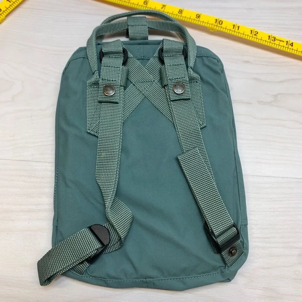 Fjallraven Kanken Mini Backpack Green‎ 10x8